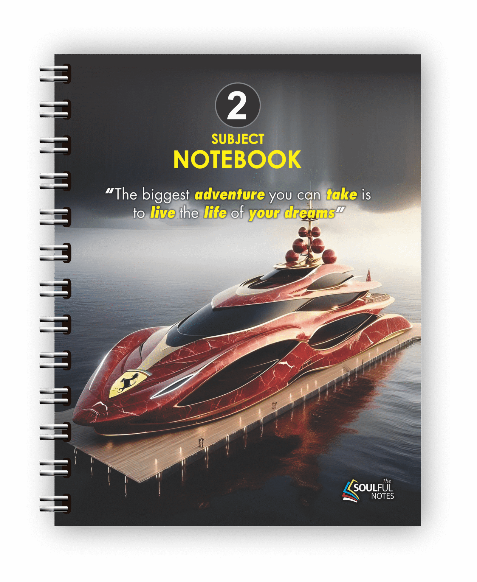 2 Subject Notebook, Large, Narrow Lines – Jahangir's World Times ...